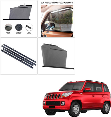 SS FOR YOUR SMART NEEDS Side Window Sun Shade For Mahindra TUV-300(Black)