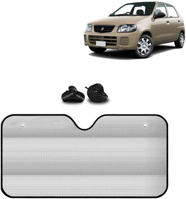 Kingsway Windshield, Dashboard, Rear Window Sun Shade For Maruti Suzuki Alto(Silver)