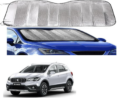 ROSHNEER ENTERPRISES Windshield Sun Shade For Maruti Suzuki S-Cross(Silver)