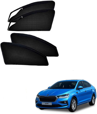 KOZDIKO Side Window Sun Shade For Skoda(Black)