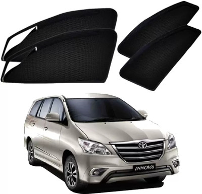 G ILIKA Rear Window, Side Window Sun Shade For Toyota Innova(Black)