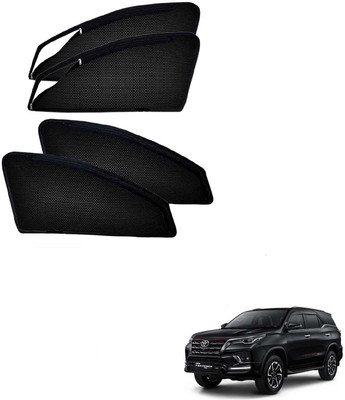 KOZDIKO Side Window Sun Shade For Toyota New Fortuner(Black)