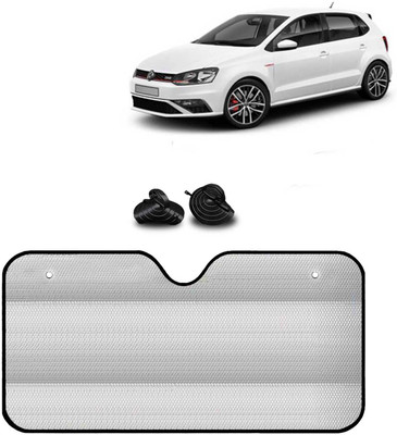 Kingsway Windshield, Dashboard, Rear Window Sun Shade For Volkswagen Polo GT(Silver)