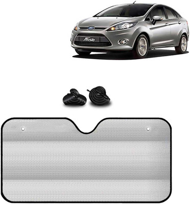 Kingsway Windshield, Dashboard, Rear Window Sun Shade For Ford Fiesta(Silver)