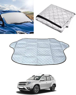 MSNP Windshield Sun Shade For Renault Duster(Silver)