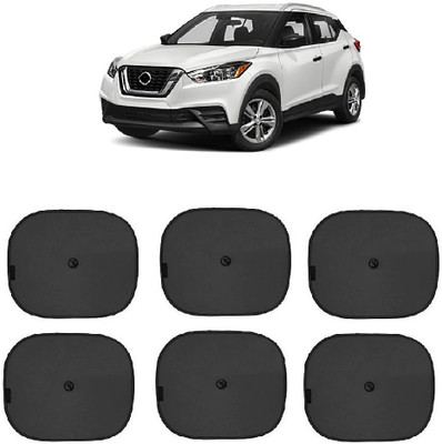 BROTHERTWO Side Window, Rear Window Sun Shade For Nissan Kicks(Black)