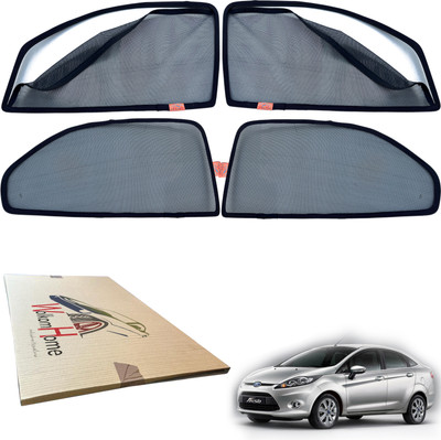 WolkomHome Side Window Sun Shade For Ford Fiesta Old(Black)
