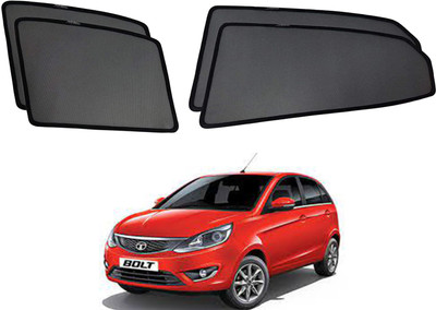 RAKRISH Rear Window, Side Window Sun Shade For Tata Bolt(Black)