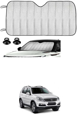 GONAMA Sun Roof Sun Shade For Mahindra Universal For Car(Silver)