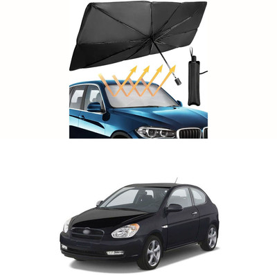 XZRTZ Windshield Sun Shade For Ford Aspire(Black)