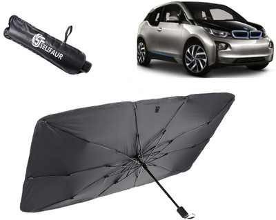 Selifaur Dashboard, Rear Window, Sun Roof, Windshield Sun Shade For BMW I3(Black)