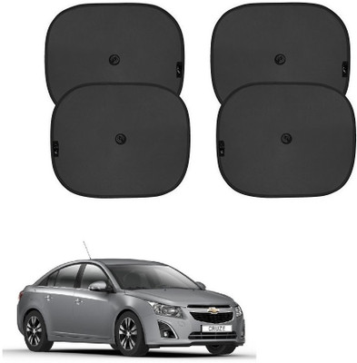 SPREADX Side Window, Rear Window Sun Shade For Chevrolet Cruze(Black)