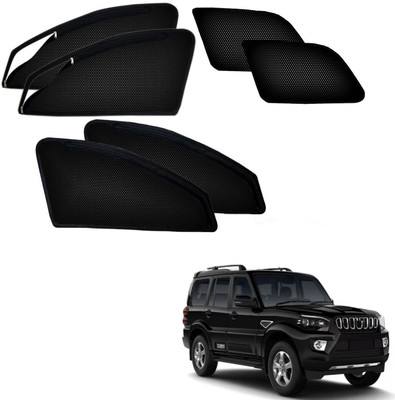 PEEPS STORE Side Window Sun Shade For Mahindra Scorpio(Black)
