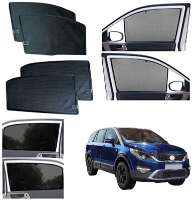 INSURE AUTOMOTIVE Side Window Sun Shade For Tata Hexa(Black)