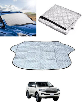 RKPSP Windshield Sun Shade For Toyota Universal For Car(Silver)