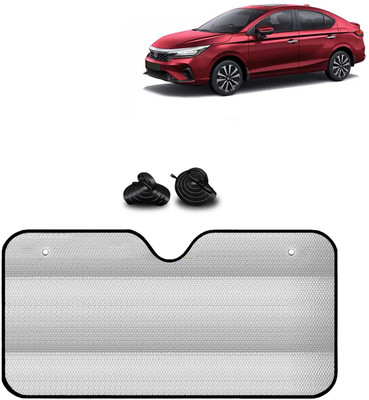 Kingsway Windshield, Dashboard Sun Shade For Honda City(Silver)