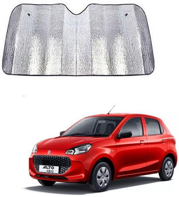 SPREADX Windshield Sun Shade For Maruti Suzuki Alto K10(Silver)
