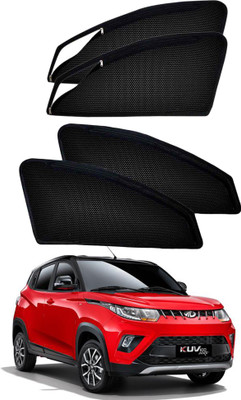 PEEPS STORE Side Window Sun Shade For Mahindra KUV 100(Black)