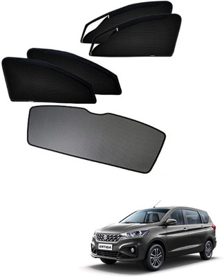 RAKRISH Rear Window, Side Window Sun Shade For Maruti Suzuki Ertiga(Black)