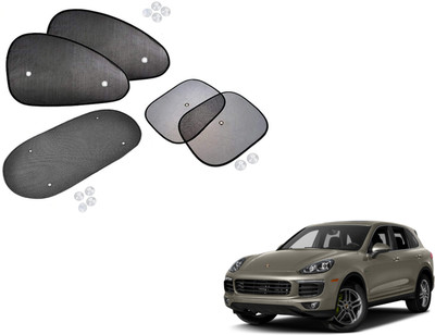 PEEPS STORE Side Window, Rear Window Sun Shade For Porsche Cayenne(Black)