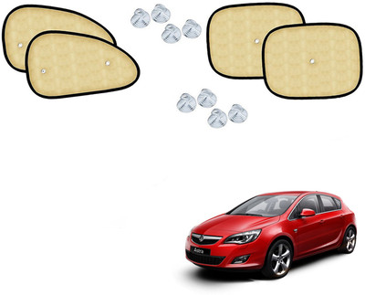 Automotive Prist Side Window Sun Shade For Opel Astra(Beige)