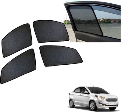 PEEPS STORE Side Window Sun Shade For Ford Aspire(Black)