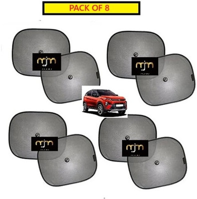 MJM Side Window Sun Shade For Honda Universal For Car(Black)