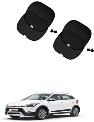 FKOK Side Window Sun Shade For Hyundai Universal For Car(Black)