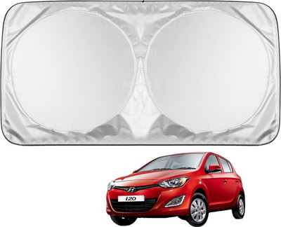 MOCKHE Windshield Sun Shade For Hyundai i20(Silver)