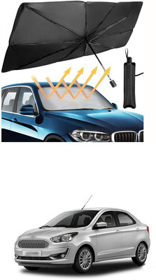 XZRTZ Windshield Sun Shade For Fiat Linea(Black)