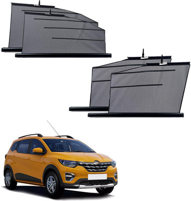 SS FOR YOUR SMART NEEDS Side Window Sun Shade For Renault Triber(Black)
