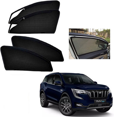 AuTO ADDiCT Side Window Sun Shade For Mahindra XUV 700(Black)