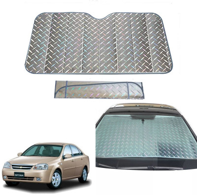 AUTO PEARL Dashboard, Windshield Sun Shade For Chevrolet Optra(Grey)