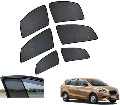 PEEPS STORE Side Window Sun Shade For Datsun Go+(Black)