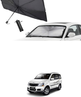 GONAMA Windshield Sun Shade For Mahindra Xylo(Silver)