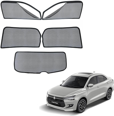 KOZDIKO Side Window, Rear Window Sun Shade For Maruti Suzuki(Black)