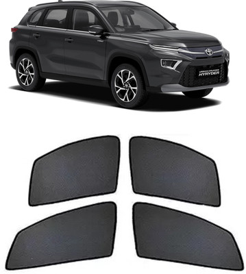 RAKRISH Rear Window, Side Window Sun Shade For Toyota Urban Cruiser Hyryder(Black)