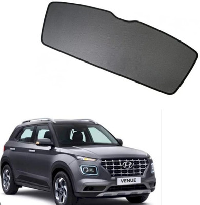 PAHWAAL Rear Window Sun Shade For Hyundai Venue(Black)