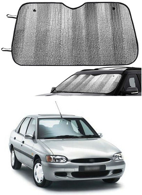 GONAMA Rear Window Sun Shade For Ford Escort(Silver)