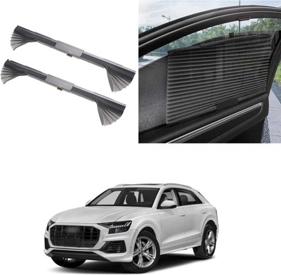 PRTEK Side Window Sun Shade For Audi Universal For Car(Grey)