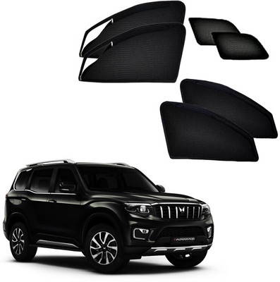 HARKRISH Side Window Sun Shade For Mahindra(Black)