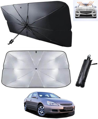 AYW Windshield Sun Shade For Honda Accord(Silver, Black)