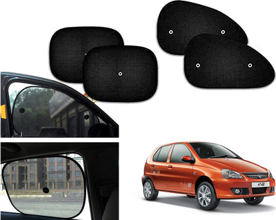 PEEPS STORE Side Window Sun Shade For Tata Indica(Black)