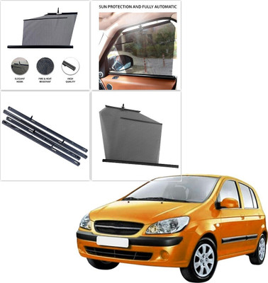 SS FOR YOUR SMART NEEDS Side Window Sun Shade For Hyundai Getz Prime(Black)