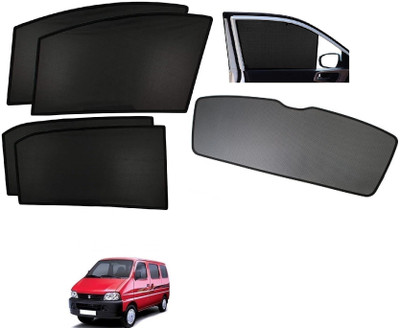 AuTO ADDiCT Side Window, Rear Window Sun Shade For Maruti Suzuki Eeco(Black)