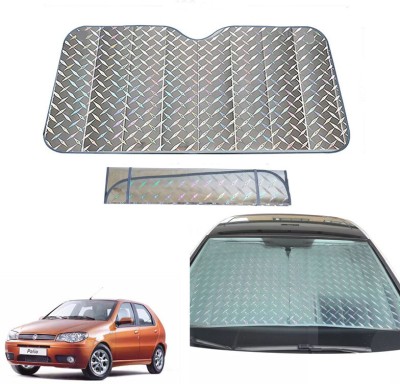 AUTO PEARL Dashboard, Windshield Sun Shade For Toyota Palio(Grey)