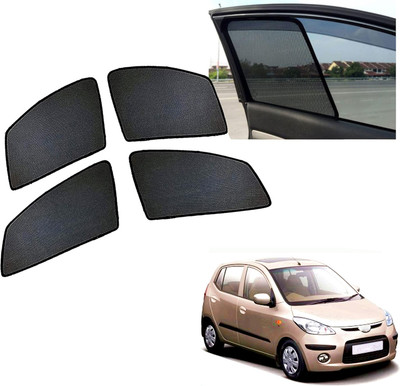 PEEPS STORE Side Window Sun Shade For Hyundai i10(Black)