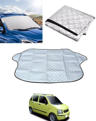 RKPSP Windshield Sun Shade For Maruti Suzuki Universal For Car(Silver)