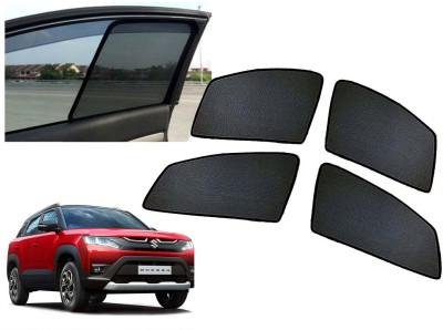 AUTO PEARL Side Window Sun Shade For Maruti Suzuki Brezza(Black)