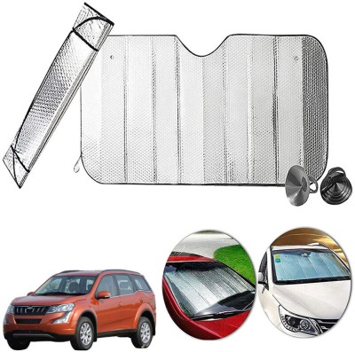 AUTO PEARL Dashboard, Windshield Sun Shade For Mahindra XUV 500(Silver)